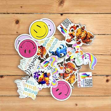 CUSTOM DIE CUT STICKERS | Jack Master's