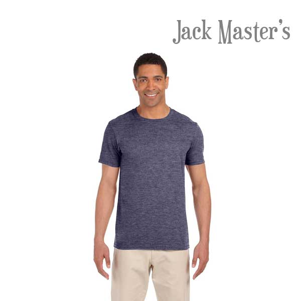Gildan heather 2025 navy t shirt