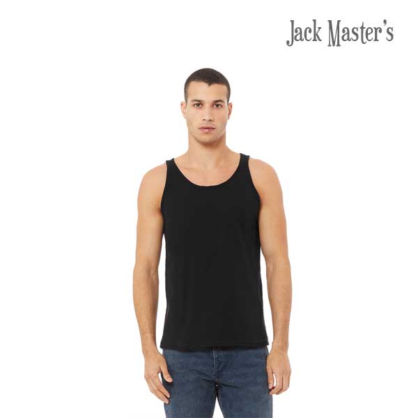 BLACK- BELLA+CANVAS TSHIRT - 3480 JERSEY TANK | Jack Master's